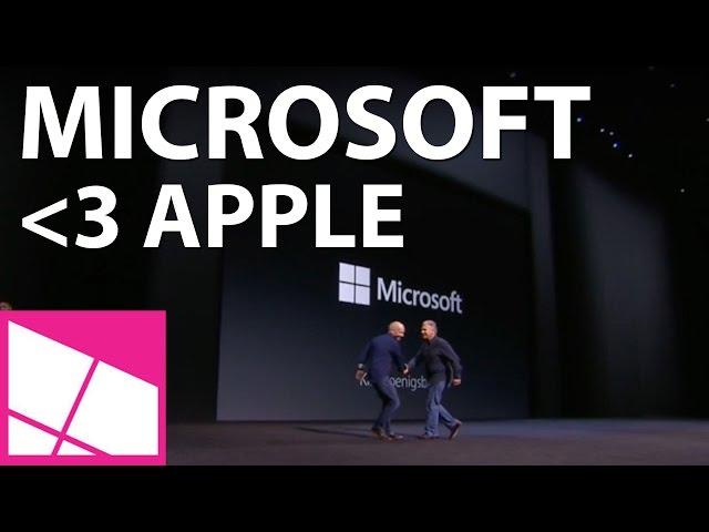 Microsoft presentation at Apple Event