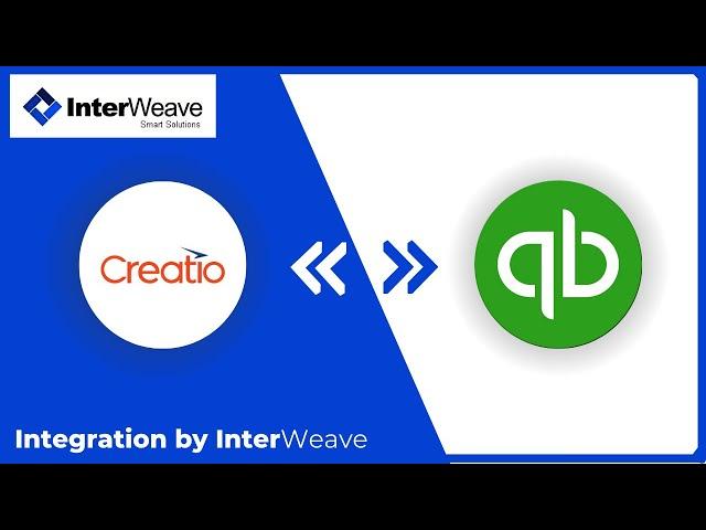 Configuring the Creatio to QuickBooks by InterWeave.