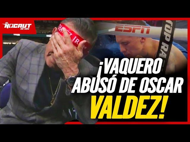 ASÍ REACCIONÓ JULIO CÉSAR CHÁVEZ al TRIUNFO de EMANUEL VAQUERO NAVARRETE ante ÓSCAR VALDEZ