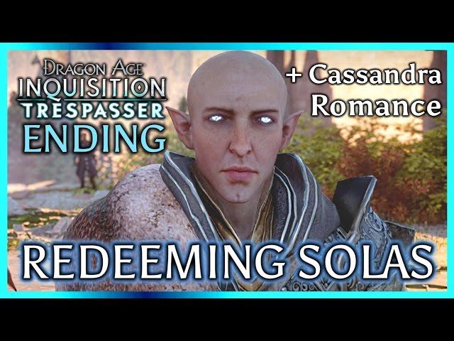 Dragon Age Inquisition ► TRESPASSER ENDING + EPILOGUE - Redeeming Solas & Disbanding the Inquisition