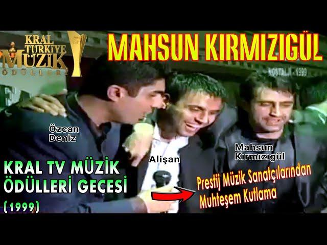 MAHSUN KIRMIZIGÜL VE PRESTİJ MÜZİK SANATÇILARI KRAL TV MÜZİK ÖDÜLLERİ SONRASI KUTLAMA YAPTILAR -1999