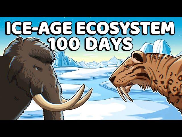 I Simulated An Ice Age Ecosystem for 100 Days