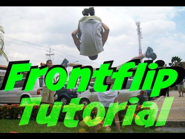 Como hacer el mortal adelante/Frontflip Tutorial Parkour