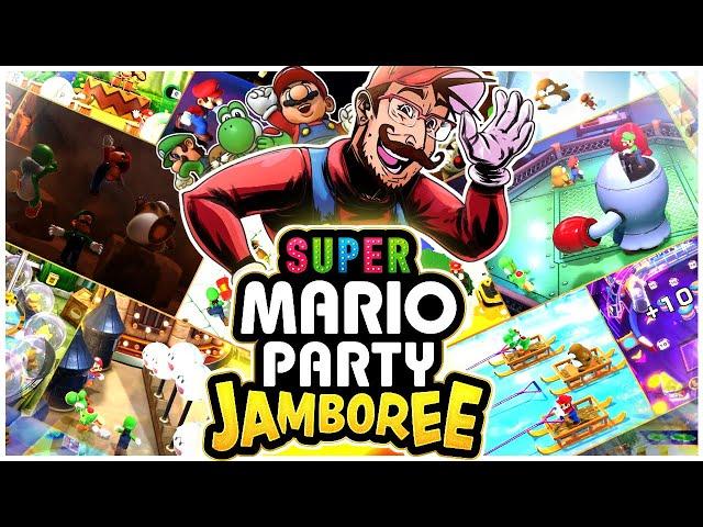 A NEW MARIO PARTY IS OUT! | Panic at The Galleria!  (Mario Party Jamboree w/ Friends!)