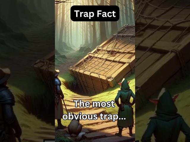 Trap Fact 1 #RPGHumor #TabletopAdventures #DiceRollShorts