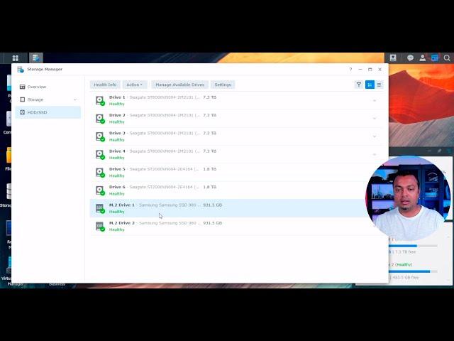 Use any M2 NVMe SSD as Storage Volume on Synology NAS