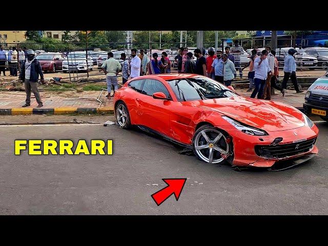 Top 12: SUPERCAR Crashes in INDIA ! ! ! (Part 6)