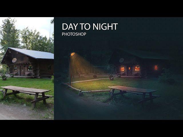 DAY tO NIGHT|PHOTOSHOP| Tutorial