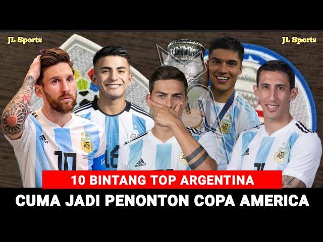 Timnas Argentina Kebanyakan Bintang  10 Pemain Top Tak Masuk Skuad Argentina Copa America 2024