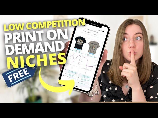 How to Find Low Competition Print on Demand Niches (2024): Best FREE Niche Research Strategies