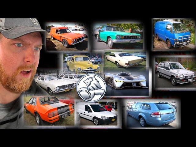American Reacts to Every Holden Ever Made..