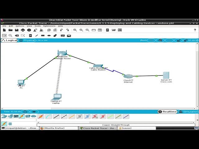 Packet Tracer - Create a Simple Network Using Packet Tracer