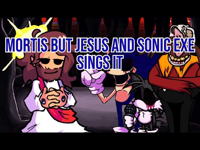 Step Right Up: Adventure Isle | Mortis but Jesus and Sonic.exe sings it (Friday Night Funkin' Cover)