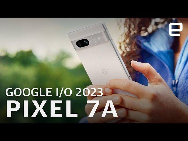 Google I/O 2023: Pixel 7a announcement in under 2 minutes