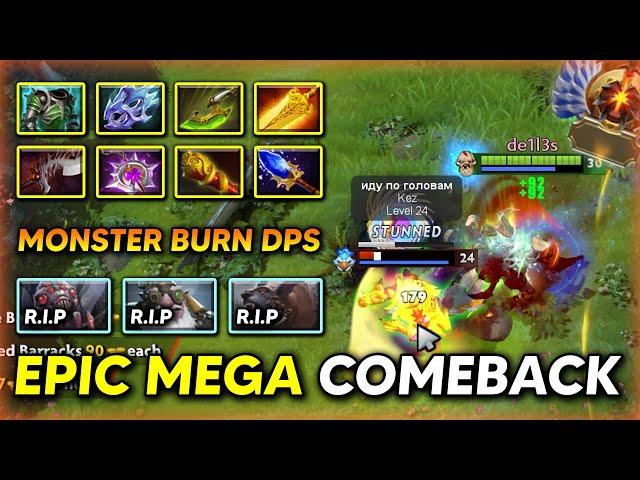 EPIC MEGA COMEBACK CARRY Lifestealer Fast Max 8 Slotted Build Monster Burn DPS | 7.37d DOTA 2