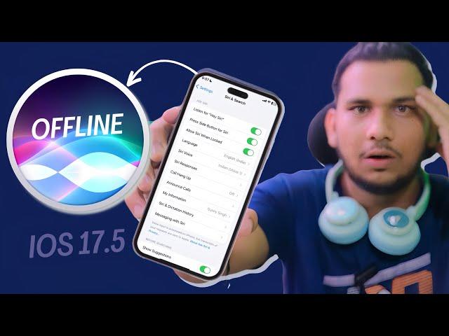 iOS 17.5 Offline Siri Not Working On iPhone | Do This 