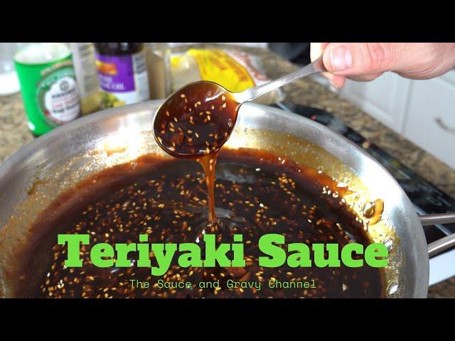 Teriyaki Sauce | Pantry Style Teriyaki Sauce | At Home Teriyaki Sauce | Easy Homemade Teriyaki Sauce