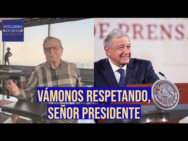 "Vámonos respetando, señor Presidente" - LA VIDA VA con Guillermo Ochoa