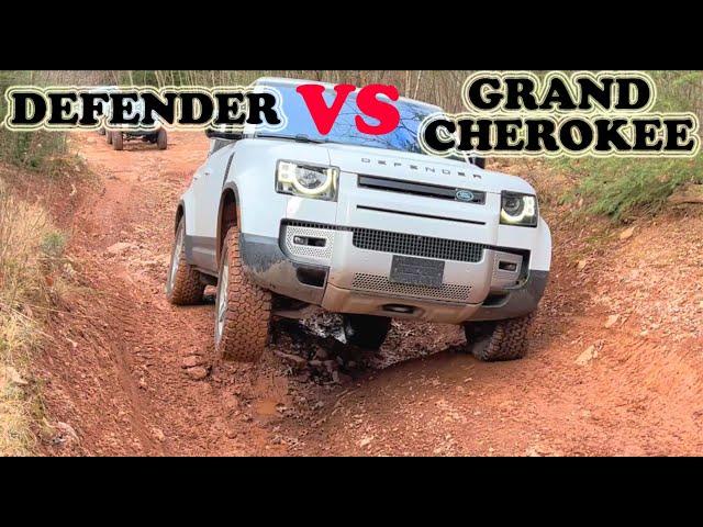 Grand Cherokee vs Defender 2021 4X4 Off-Roading Extreme SUV Comparison!!!