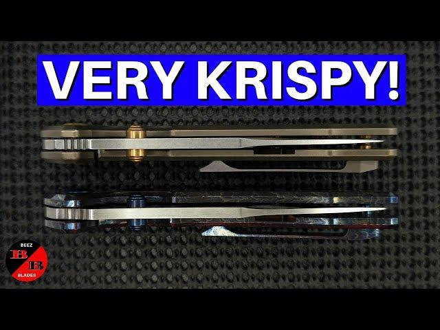 New KRISPY COMPANION KNIVES! THEY ARE HOTTT! KANSEPT KNIVES REI