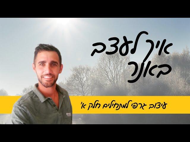 איך לעצב באנר בחינם - עיצוב גרפי למתחילים - חלק א' | רן עובד