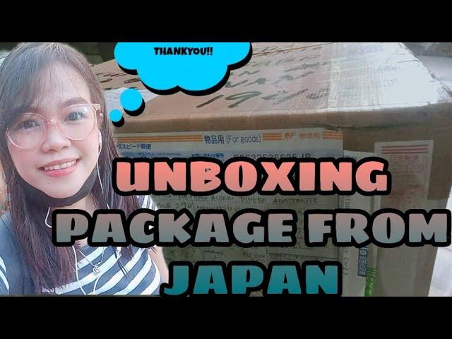 UNBOXING PACKAGE FROM JAPAN FROM ZENAIDA HONDA | JOAN ANINON