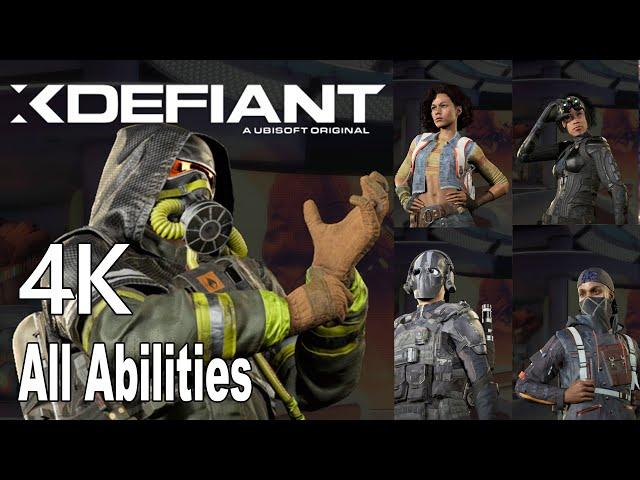 xDefiant All Abilities Gameplay Showcase 4K