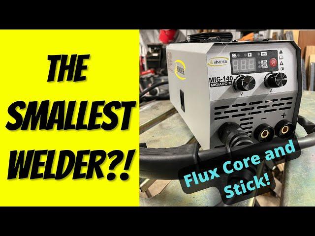 S Simder MIG 140 | Flux Core and Stick Welding in One Machine!