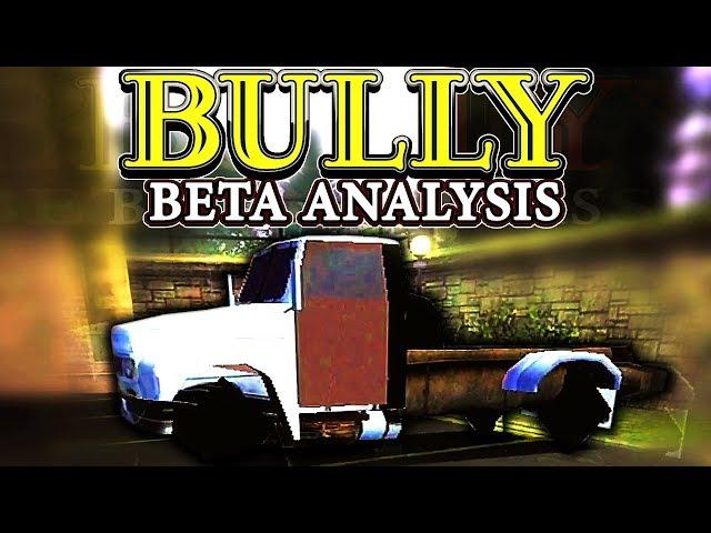 BULLY - Removed Tow Truck (Analysis)