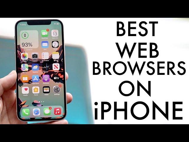 Best Web Browsers For iPhone! (2022)