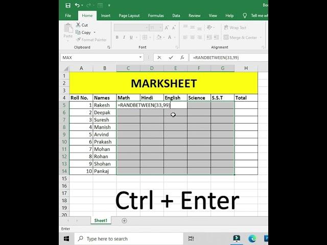 Excel Marksheet Tips And Trick | Know Every New Excel Users #exceltipsandtricks #technicalcomputer