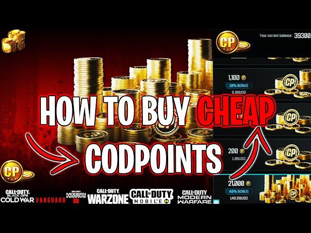 CHEAP COD POINT METHOD| How to get CHEAP codpoints in ALL Call of Dutys