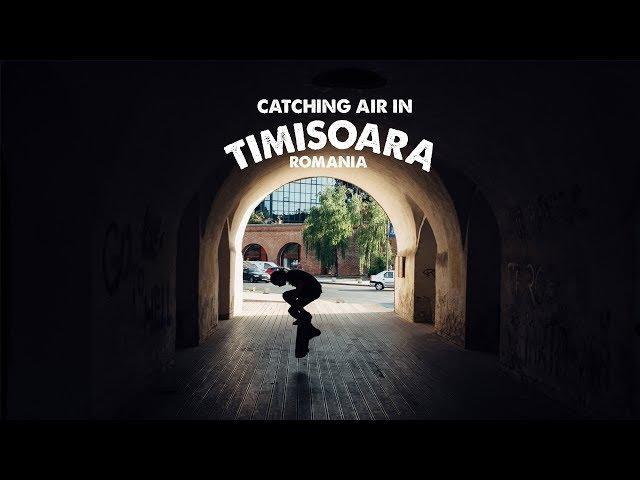 Catching Air With Skateboarders in Timisoara, Romania