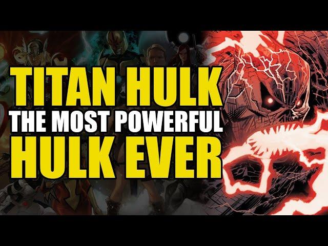 Titan Hulk: The Most Powerful Hulk Ever: Hulk Vol 1 Smashtronaut Conclusion | Comics Explained