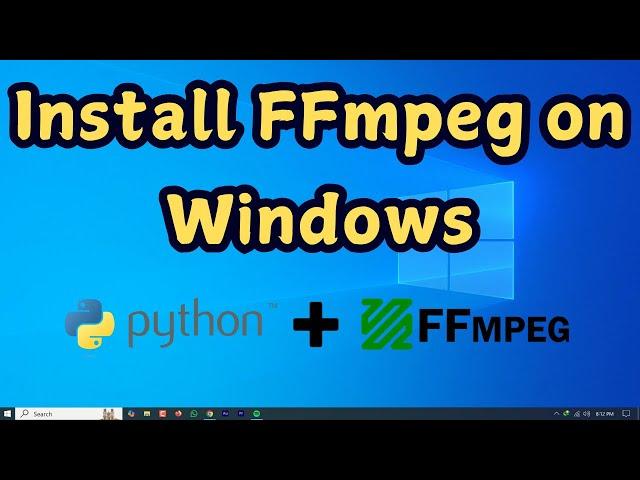 How to Install FFmpeg on Windows (2025)