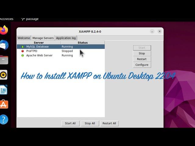 How to Install XAMPP on Ubuntu Desktop 22.04