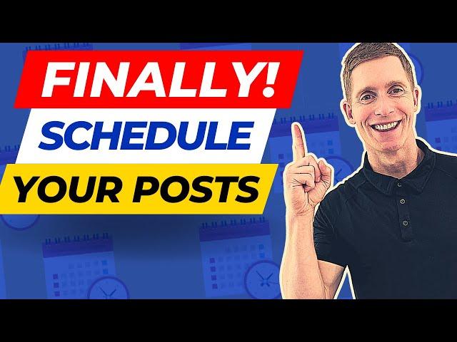 Schedule Posts On A Facebook Personal Profile OR In A Group (Working )