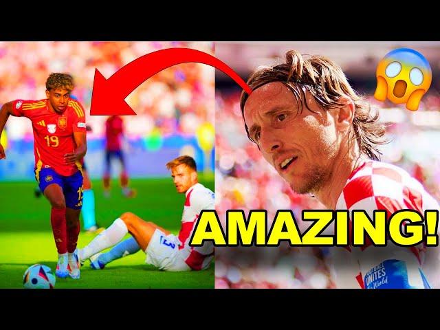 YAMAL IS UNBELIEVABLE! LOOK what Luka Modric said about Lamine Yamal - Spain 3 vs 0 Croatia EURO2024