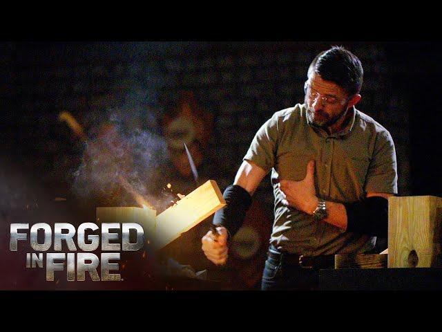 Honoring Heroes! Tactical Knife Made From Rescue Tools | Forged in Fire