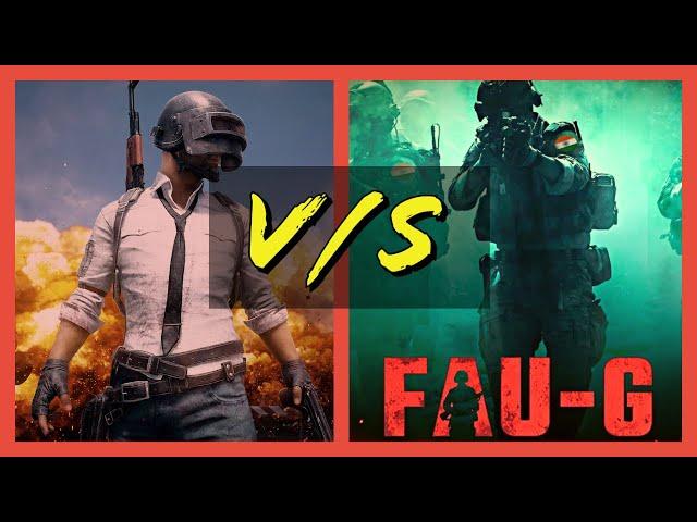 PUBG v/s FAUG | FAUG GAME | OVERVIEW | FIRST IMPRESSIONS | GAMEPLAY | TRAILER | PUBG COMPARISON |