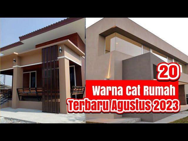 25 Cat Rumah Minimalis Terbaru Awal Agustus 2023