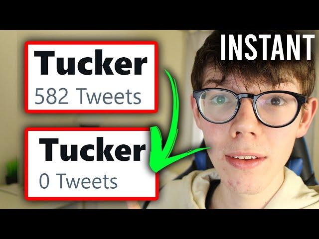 How To Delete All Tweets At Once On Twitter | Delete All Twitter Tweets