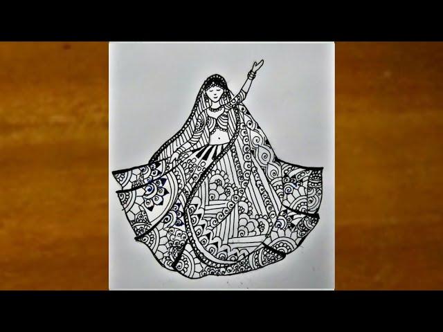 Easy mandala art for beginners।। timelaspe।। satisfying mandala art  ।  BD ART OP