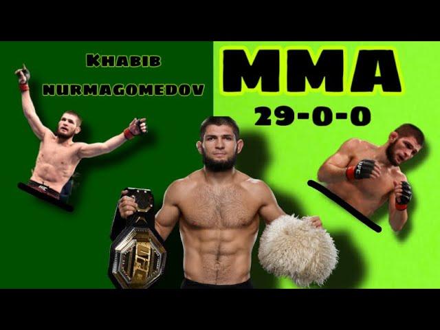 khabib nurmagomedov 29-0-0 king  (11 PART MMA)