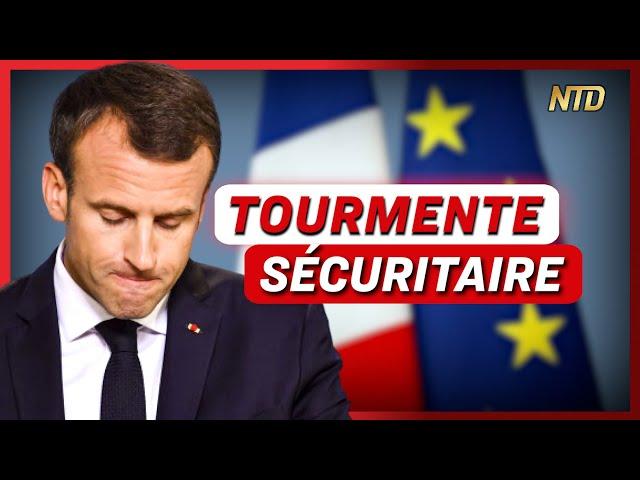 Campagne européenne : Macron face à une tempête sécuritaire ; Tensions Chine-Taïwan | NTD L’Actu