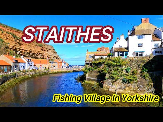 Staithes Full virtual trip video Walk #gimbalwalkwithme