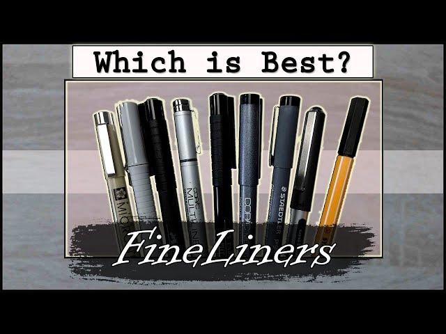 Which Fineliner is the BEST Of ALL?! | LETS FIND OUT