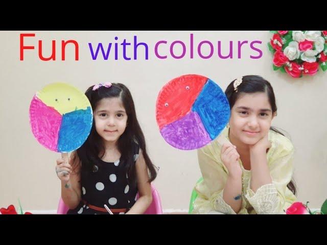 Learning and playing colours | kids fun and learning skills