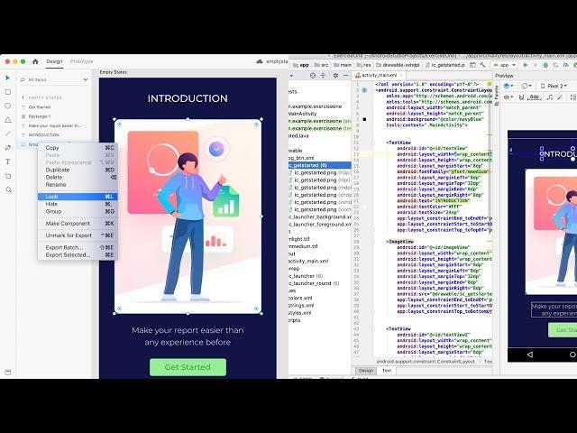 How to Convert Adobe Xd to Android Studio Tutorial