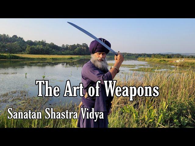 Sword Fighting the Traditional Indian Way - Sanatan Shastra Vidya with Gurdev Nidar Singh